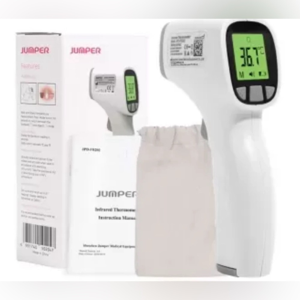 JUMPER JPD-FR202 NON-CONTACT Infrared Thermometer, Body & Object Temp Measure